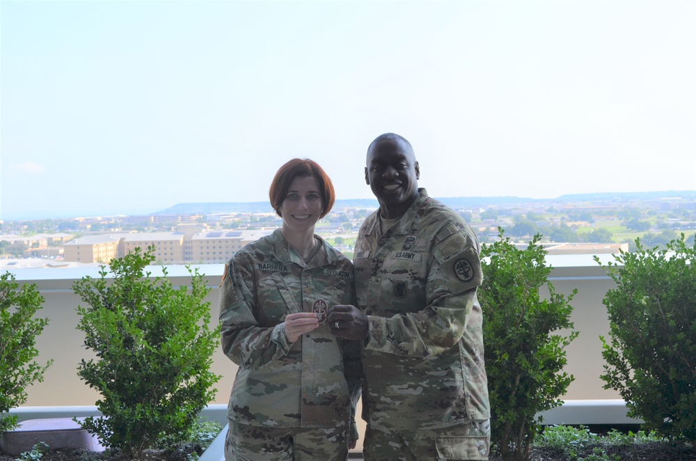 The U.S. Army Surgeon General visits CRDAMC