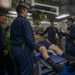 USS Billings Sailor Leads a Medical Emergency Training Team