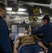 USS Billings Sailor Leads a Medical Emergency Training Team