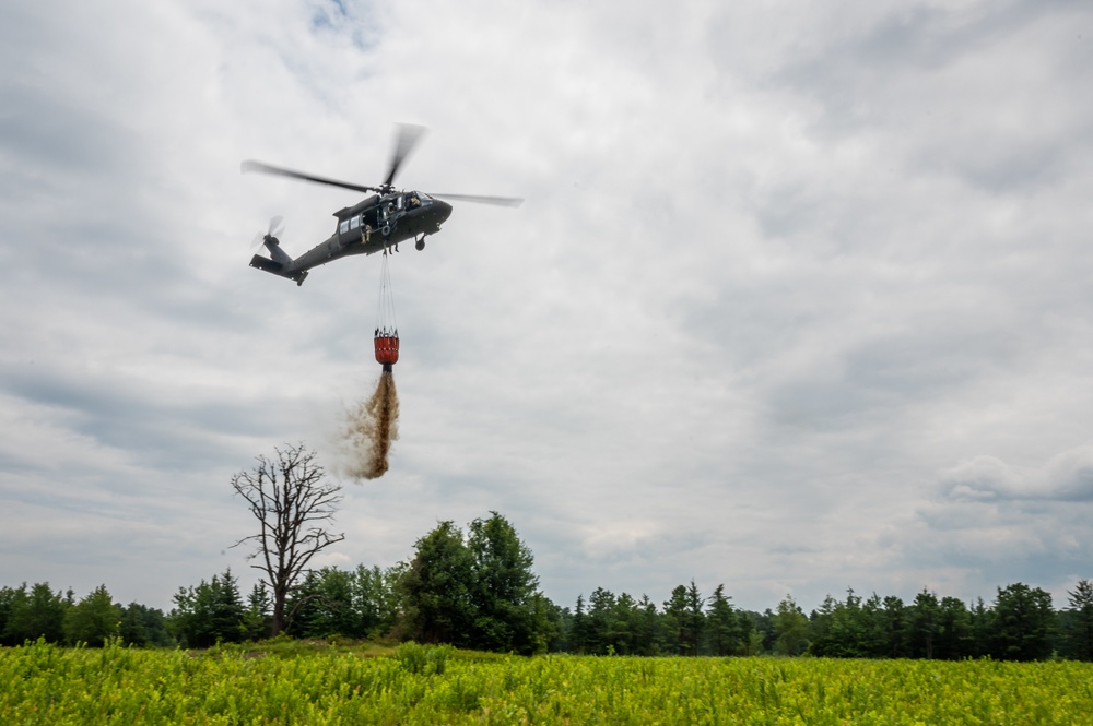 1-150th Water Bucket Training