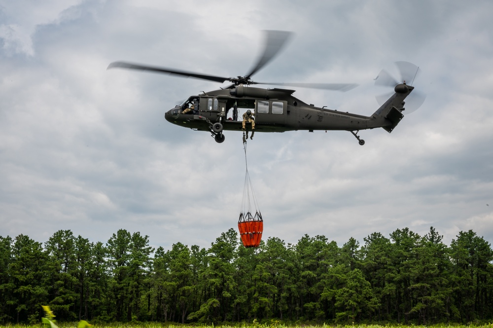 1-150th Water Bucket Training