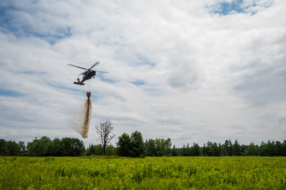 1-150th Water Bucket Training