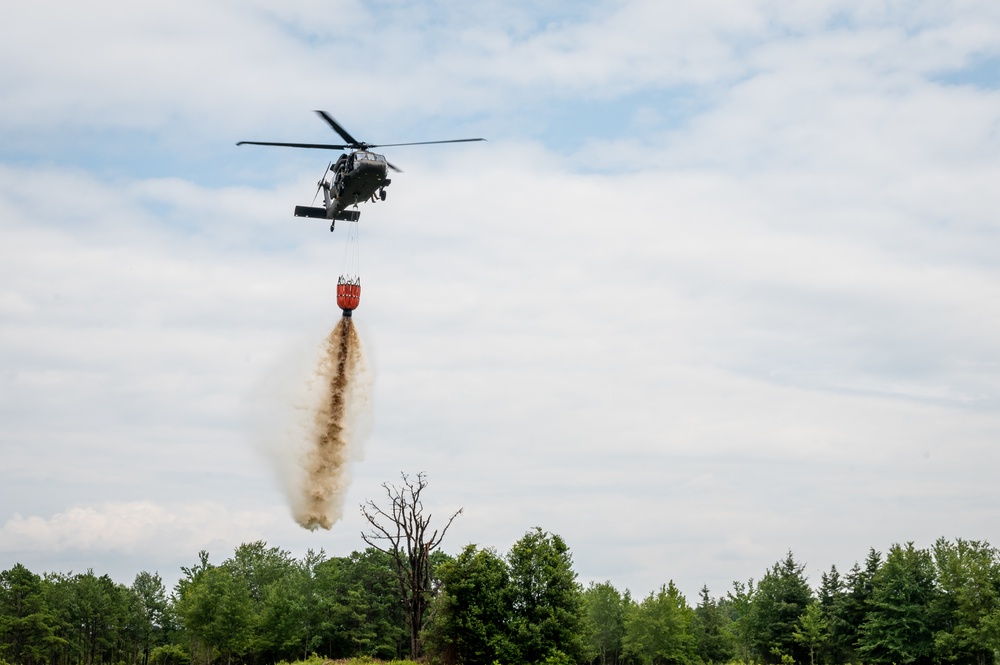 1-150th Water Bucket Training