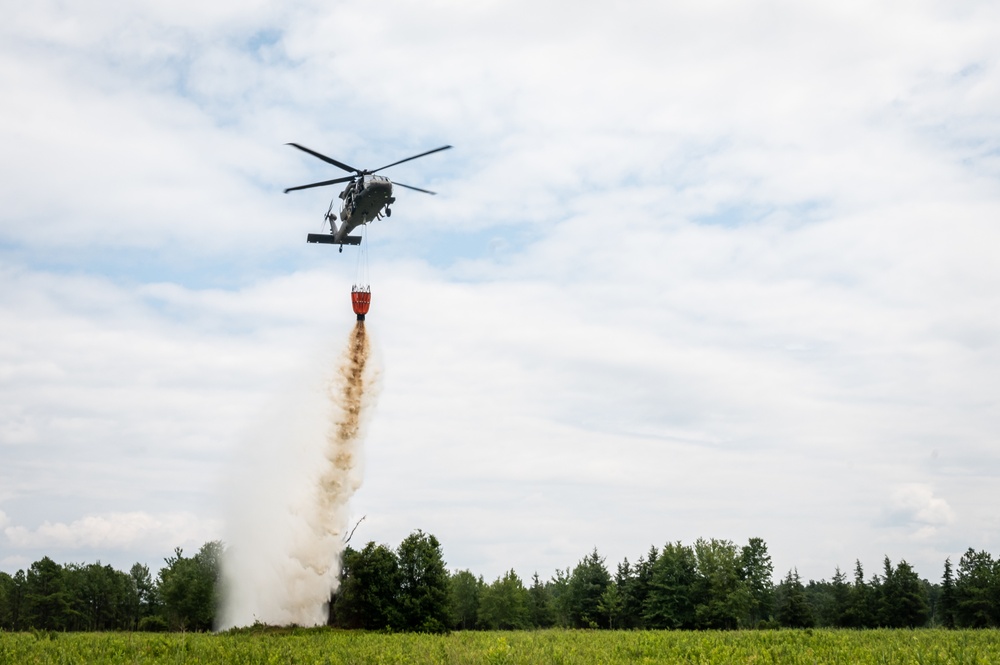 1-150th Water Bucket Training