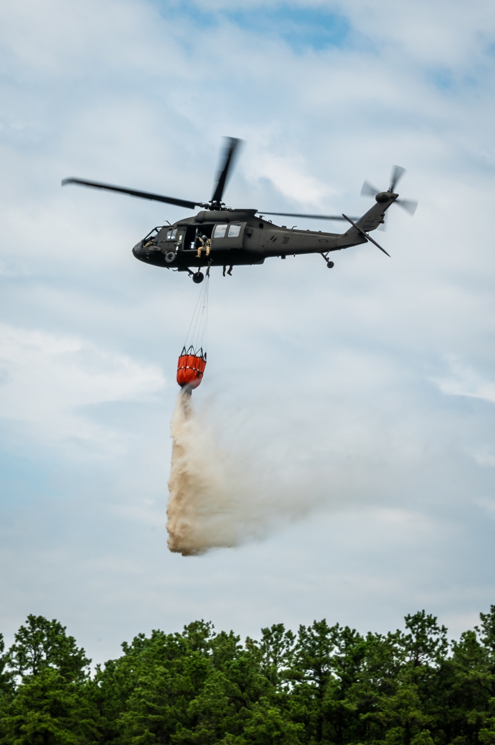 1-150th Water Bucket Training