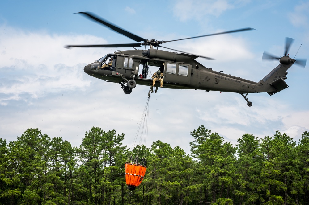 1-150th Water Bucket Training