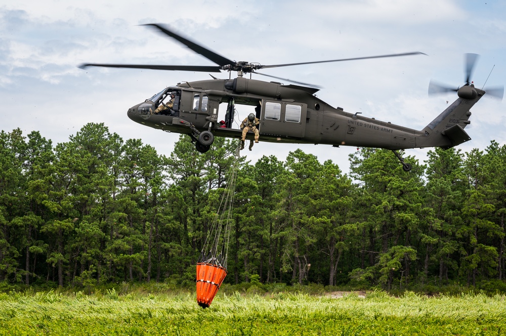 1-150th Water Bucket Training