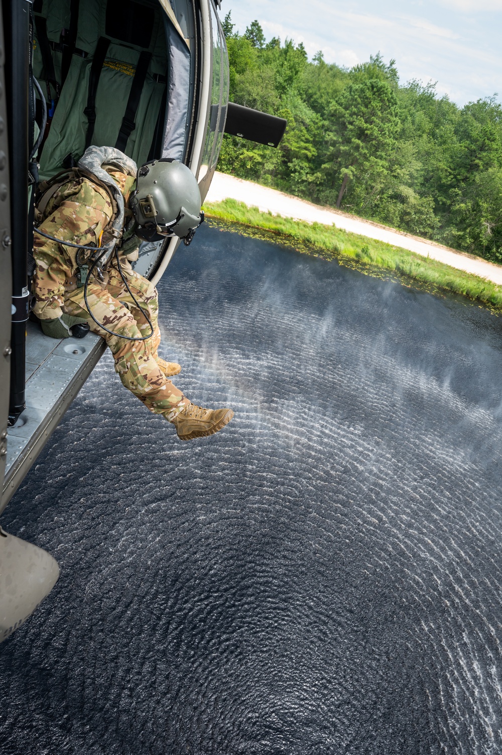 1-150th Water Bucket Training