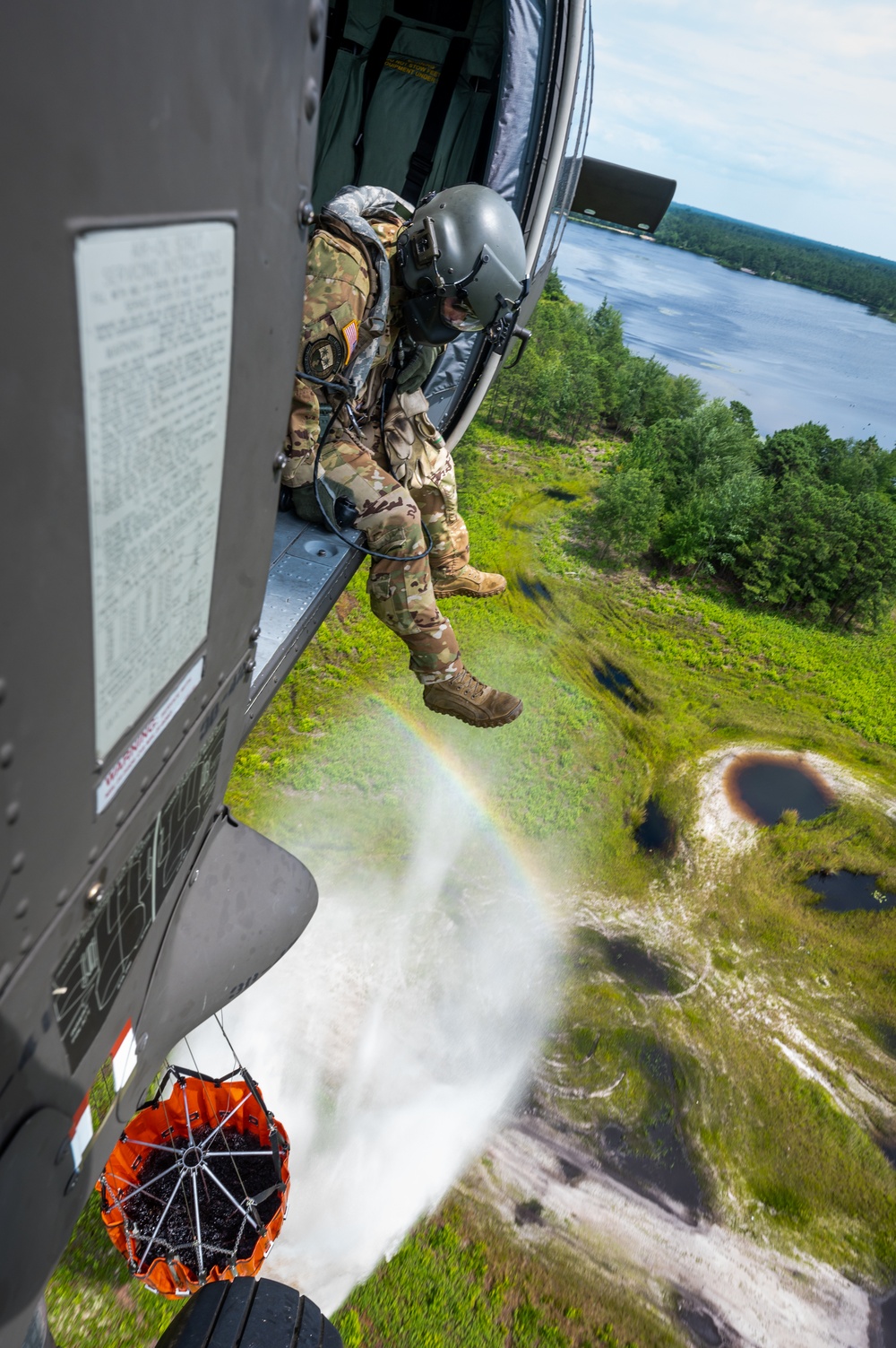 1-150th Water Bucket Training