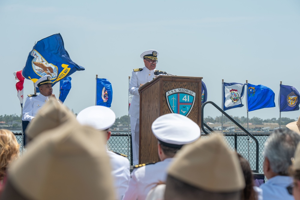 Capt. King Retirement Ceremony