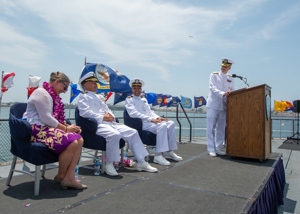 Capt. King Retirement Ceremony