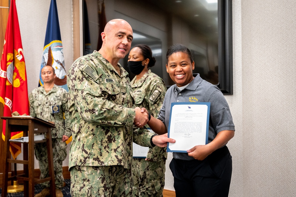Award and Frocking Ceremony, July 2021