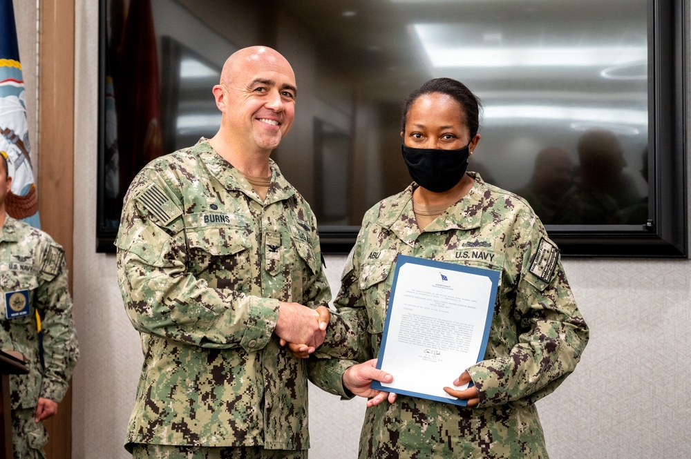Award and Frocking Ceremony, July 2021