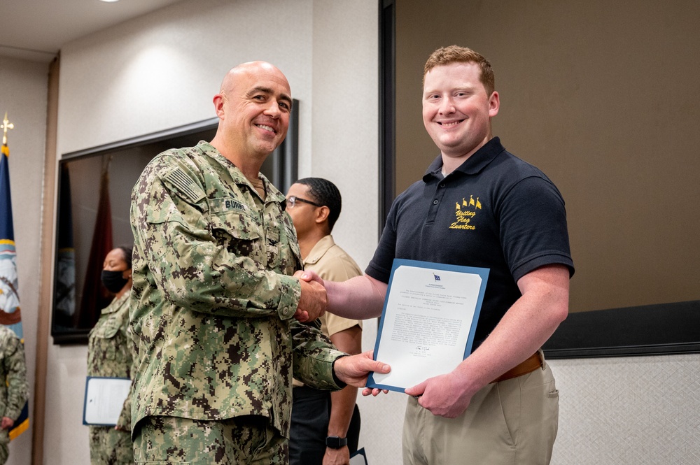 Award and Frocking Ceremony, July 2021
