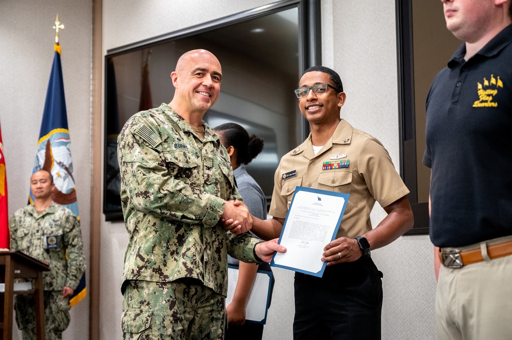 Award and Frocking Ceremony, July 2021