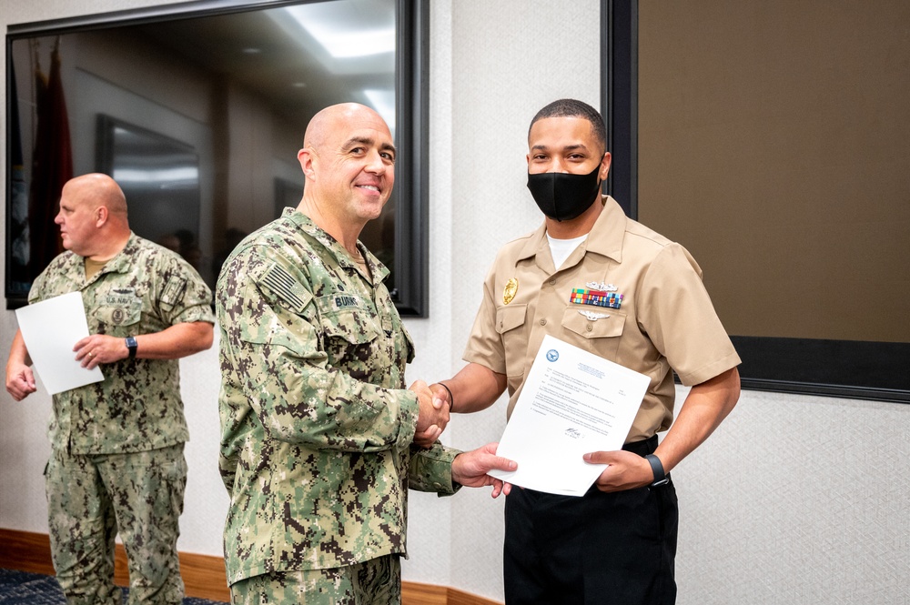 Award and Frocking Ceremony, July 2021