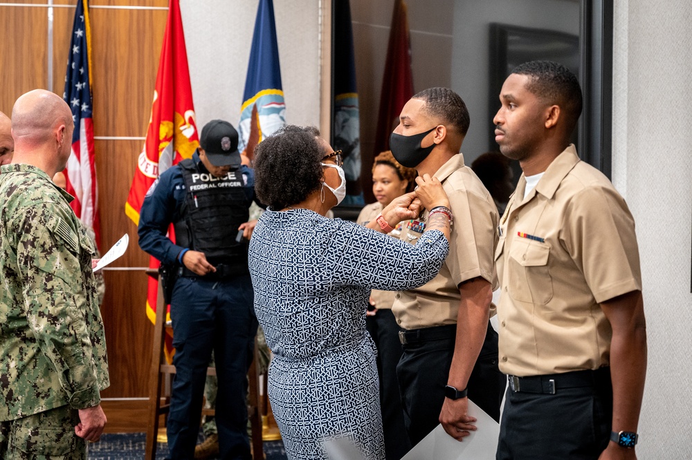 Award and Frocking Ceremony, July 2021