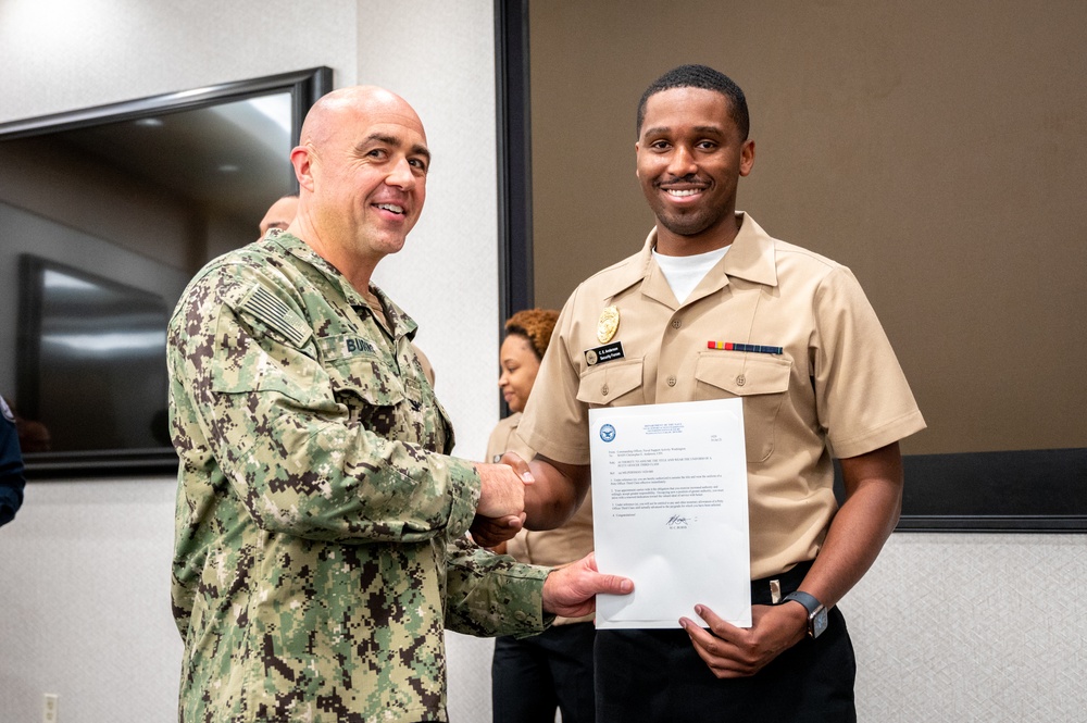 Award and Frocking Ceremony, July 2021