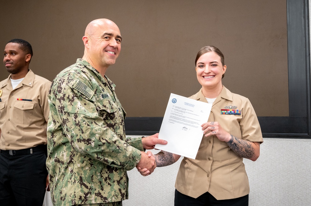 Award and Frocking Ceremony, July 2021