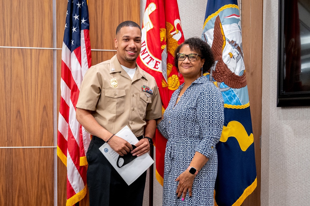 Award and Frocking Ceremony, July 2021