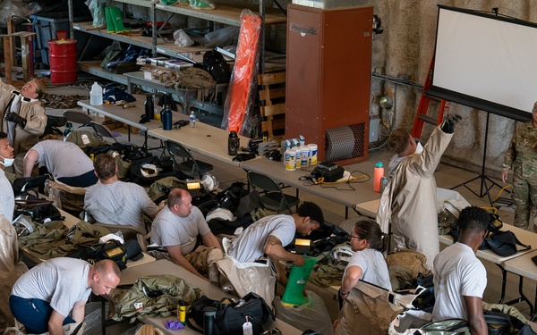 JBER hosts decontamination training exercise