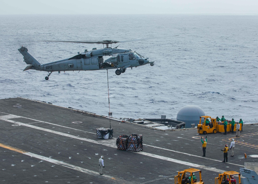 USS Ronald Reagan (CVN 76) Replenishment-at-Sea