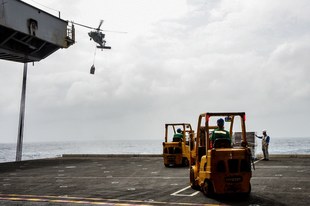 USS Ronald Reagan (CVN 76) Replenishment-at-Sea
