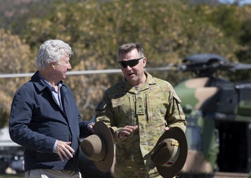 Talisman Sabre 21: The Governor of Queensland visits Lavarack Barracks
