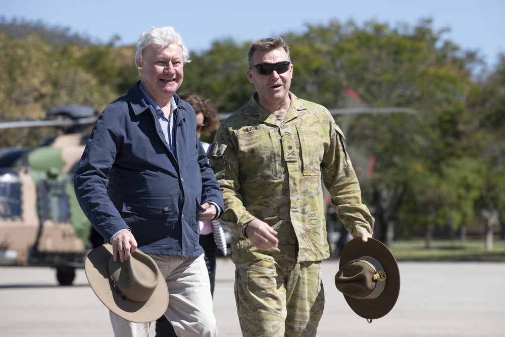 Talisman Sabre 21: The Governor of Queensland visits Lavarack Barracks