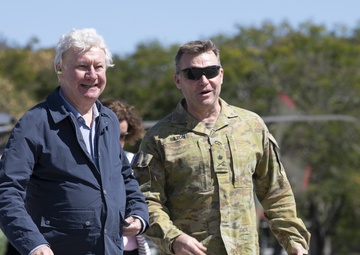 Talisman Sabre 21: The Governor of Queensland visits Lavarack Barracks