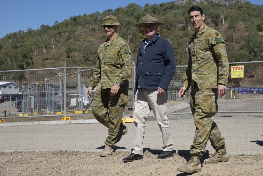 Talisman Sabre 21: The Governor of Queensland visits Lavarack Barracks