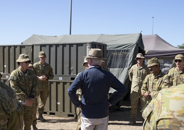 Talisman Sabre 21: The Governor of Queensland visits Lavarack Barracks