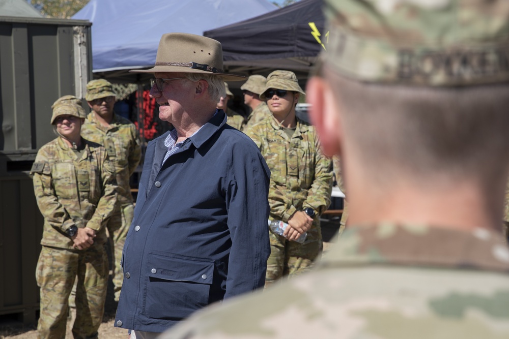 Talisman Sabre 21: The Governor of Queensland visits Lavarack Barracks