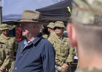 Talisman Sabre 21: The Governor of Queensland visits Lavarack Barracks