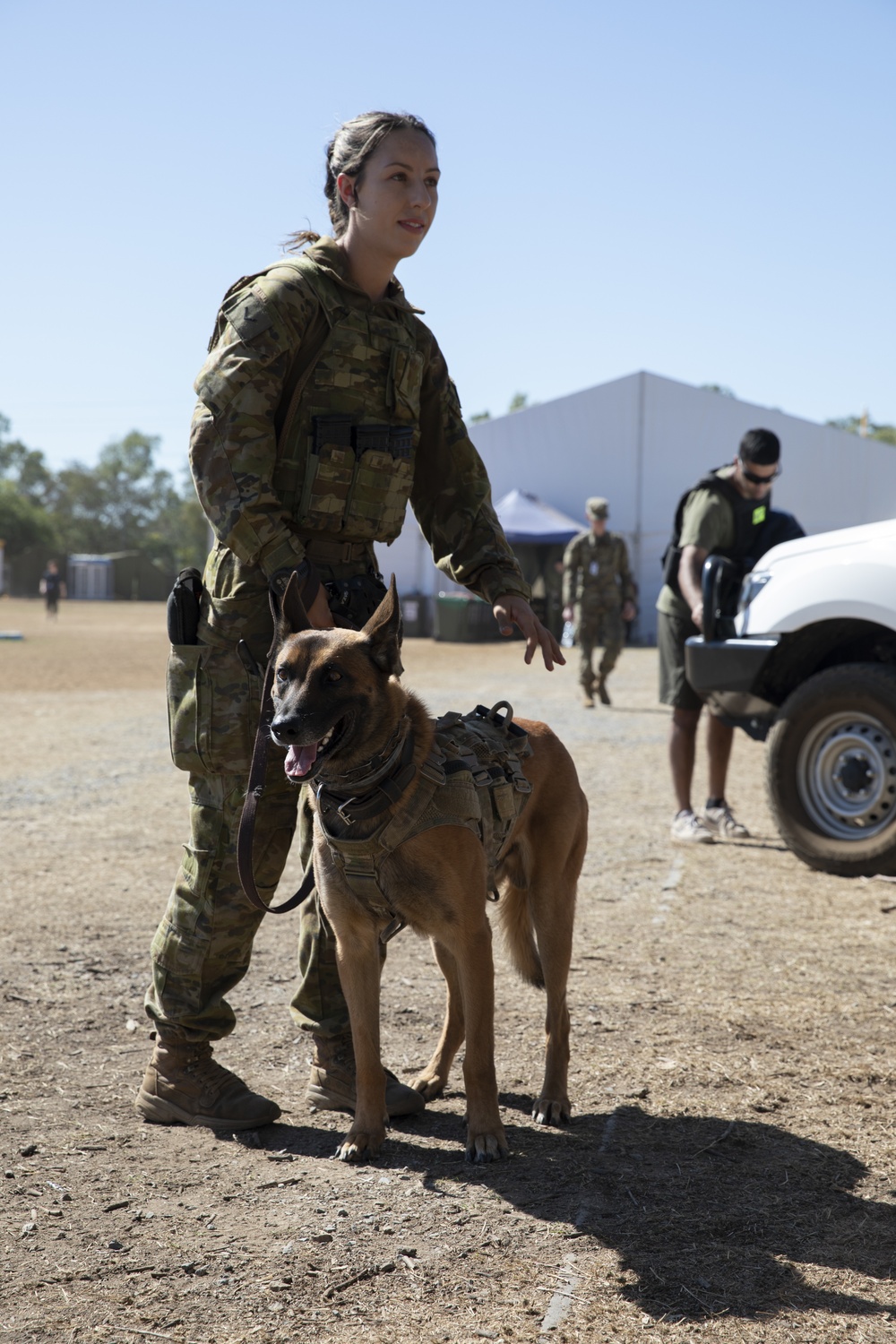 Talisman Sabre 21: The Governor of Queensland visits Lavarack Barracks