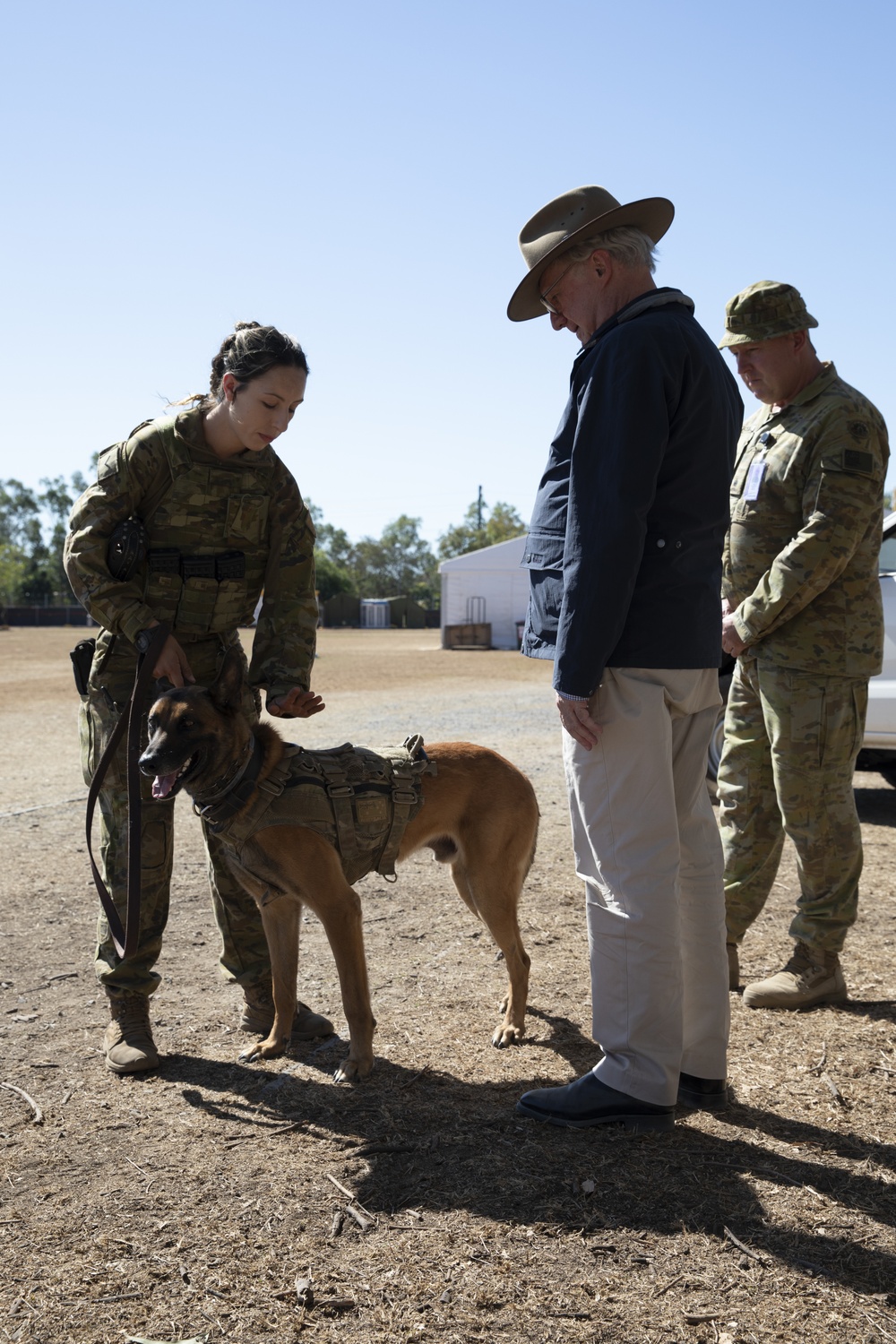 Talisman Sabre 21: The Governor of Queensland visits Lavarack Barracks