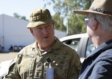 Talisman Sabre 21: The Governor of Queensland visits Lavarack Barracks