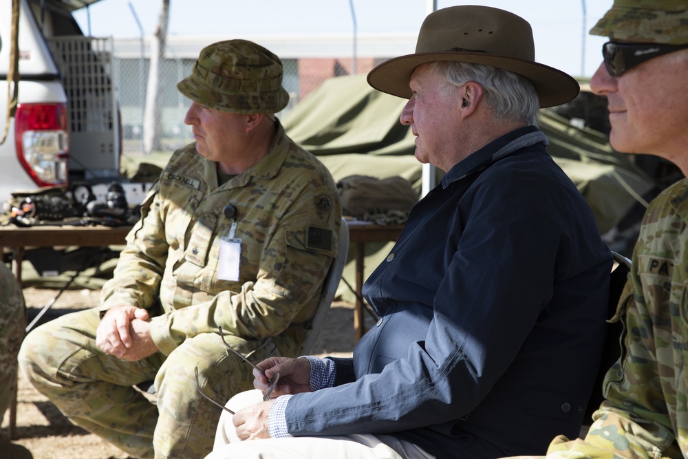 Talisman Sabre 21: The Governor of Queensland visits Lavarack Barracks