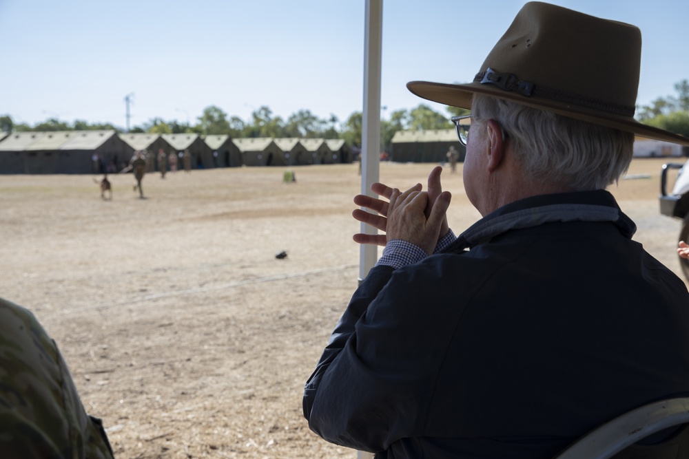 Talisman Sabre 21: The Governor of Queensland visits Lavarack Barracks