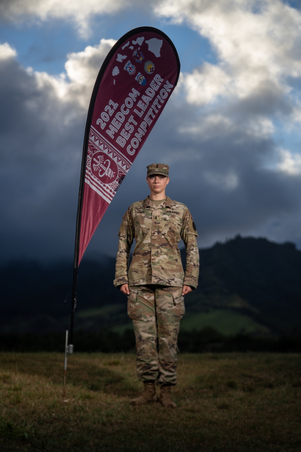 1st. Lt. Paige Runco competes for Army Medicine Best Leader 2021