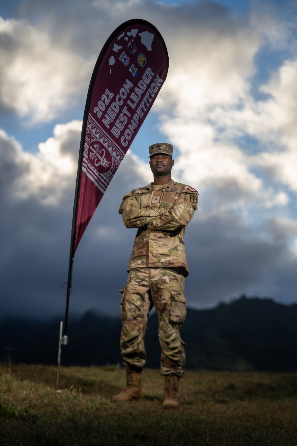 Staff Sgt. James Gabisum competes for 2021 Army Medicine Best Leader title