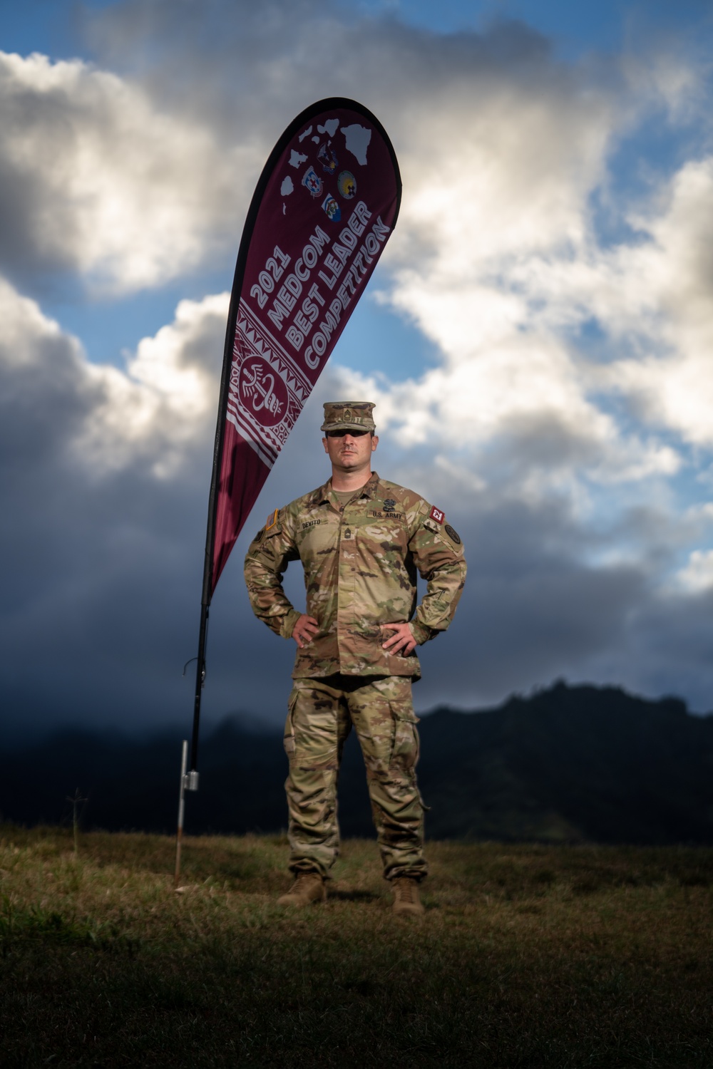 First Sergeant Andrew Devito Competes for Army Medicine Best Leader 2021