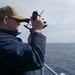 USS Lake Champlain (CG 57) Sailor Stands Watch