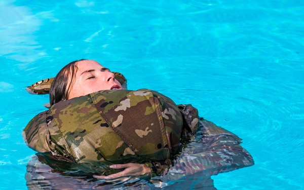 2021 Army Medicine Best Leader Competition Water Survival