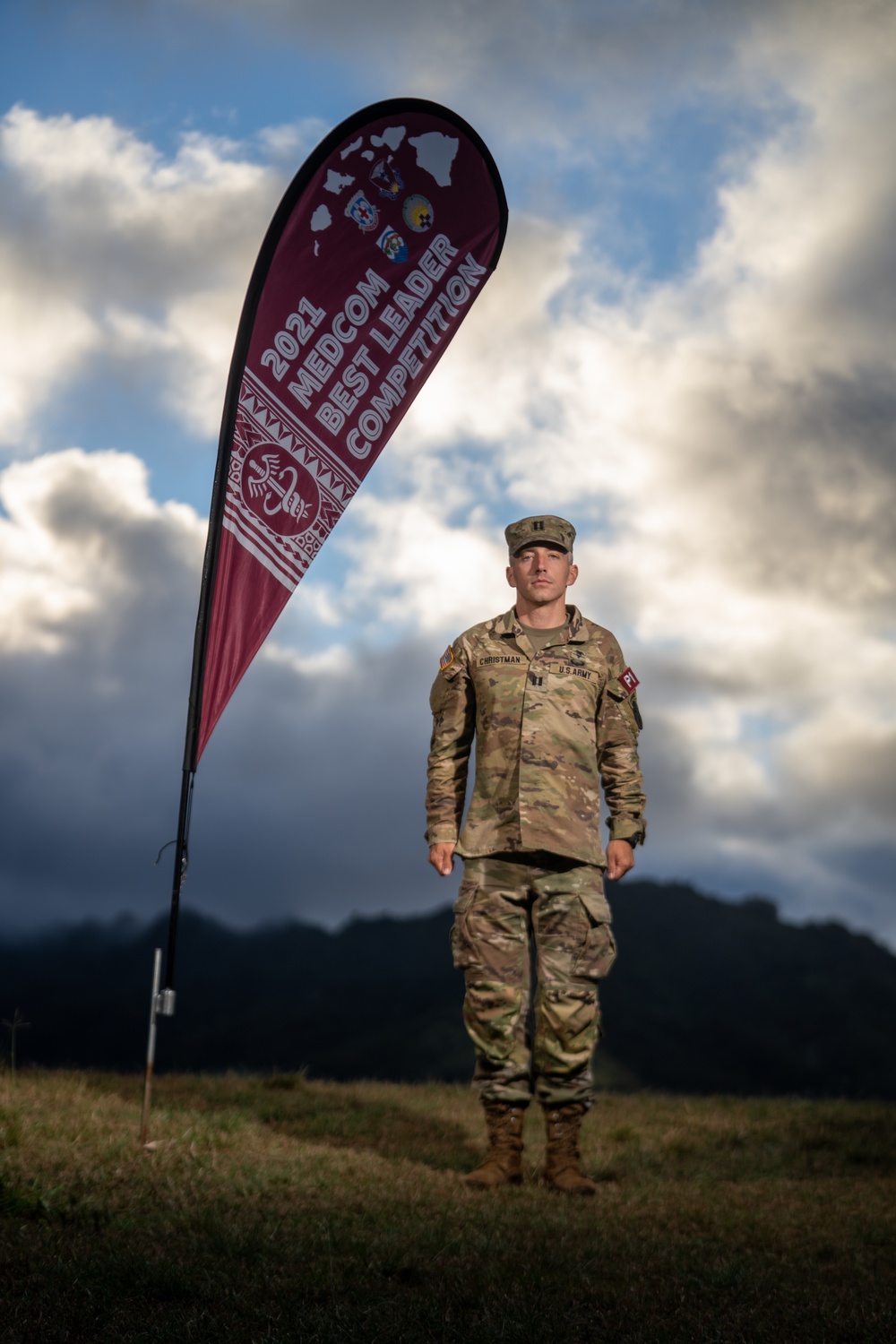 Capt.Jason Christman - Regional Health Command - Pacific 2021 U.S. Army Medical Command Best Leader Competition Competitor