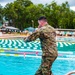 2021 Army Medicine Best Leader Competition Water Survival Lane