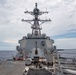 USS Pinckney (DDG 91) is underway in the Pacific Ocean