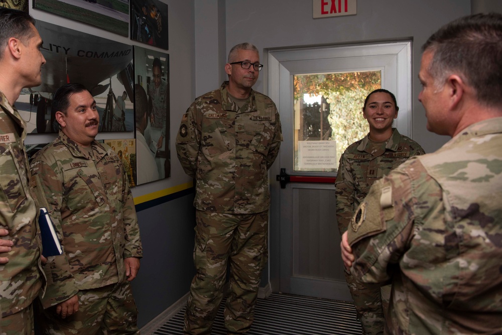 39th ABW command team learns about mission partners at 728th AMS