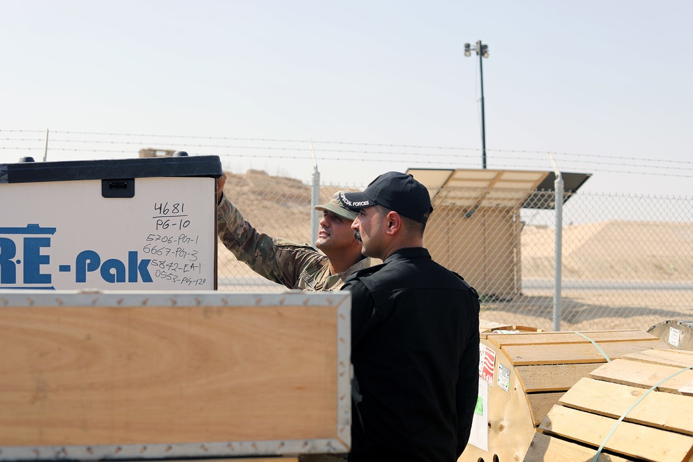 Iraq’s Counterterrorism Service receives equipment from Counter-ISIS program