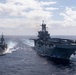 USS America conducts fueling-at-sea with HMAS Ballarat